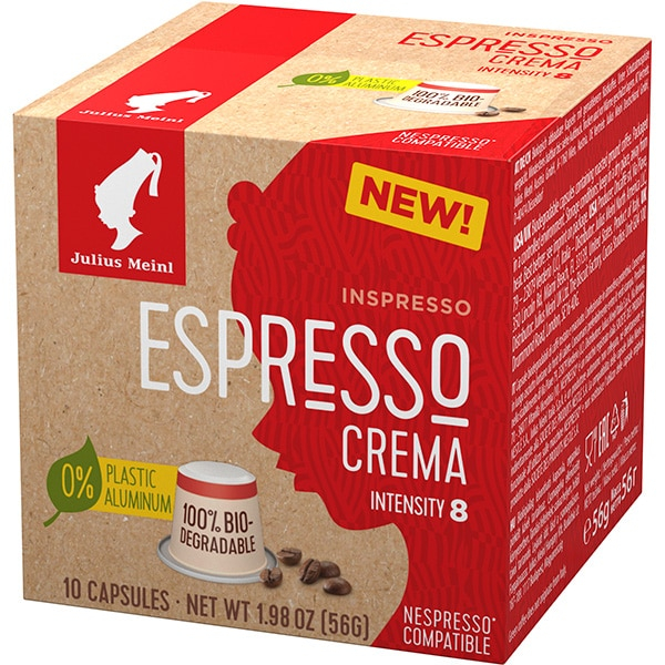 complete instinct cute ULIUS MEINL Espresso Crema Capsule Cafea Nespresso 10buc 56g