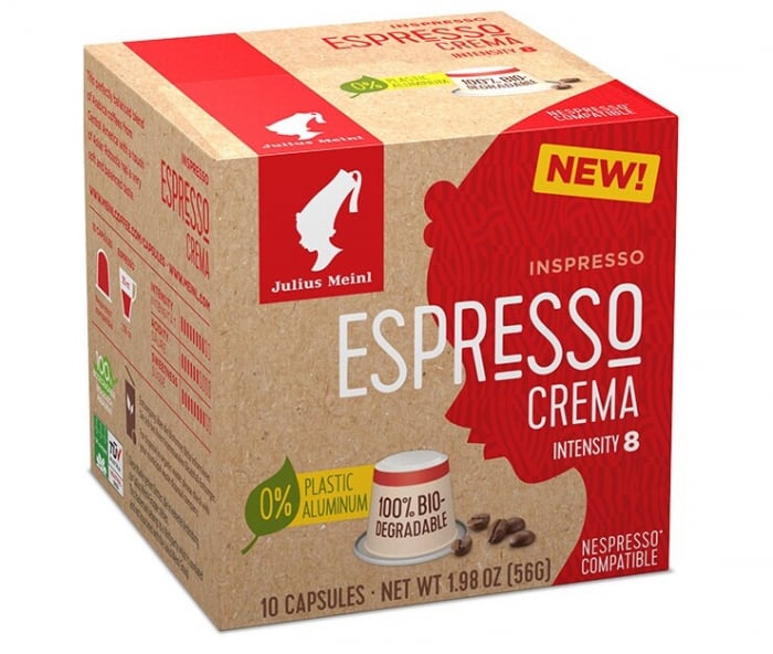 ULIUS MEINL Espresso Crema Capsule Cafea Nespresso 10buc 56g [1]