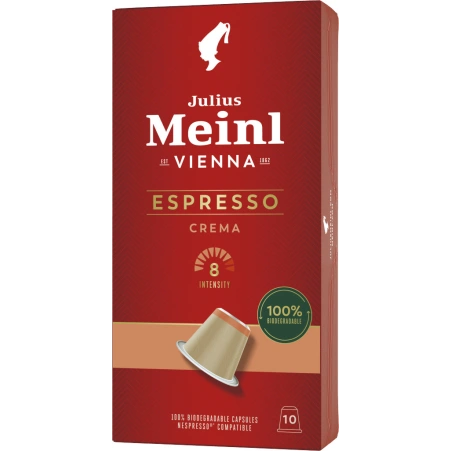 ULIUS MEINL Espresso Crema Capsule Cafea Nespresso 10buc 56g [1]