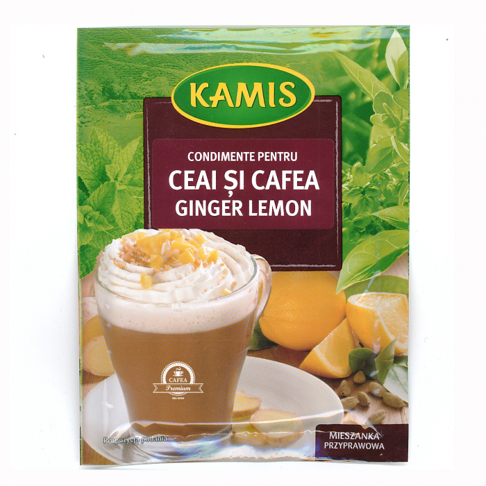 KAMIS Condimente pentru Cafea si Ceai Ginger Lemon 20g [1]