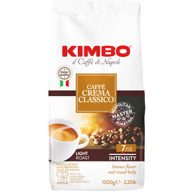 KIMBO Caffe Crema Classica Cafea Boabe 1kg [1]