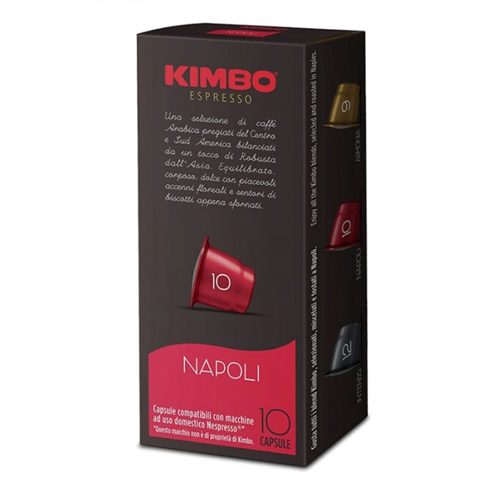 KIMBO Capsule Espresso Napoli 10x5.5g [1]
