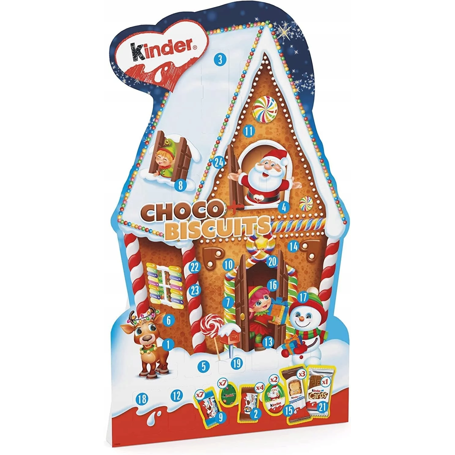 KINDER Calendar Advent cu Ciocolata 203g [2]