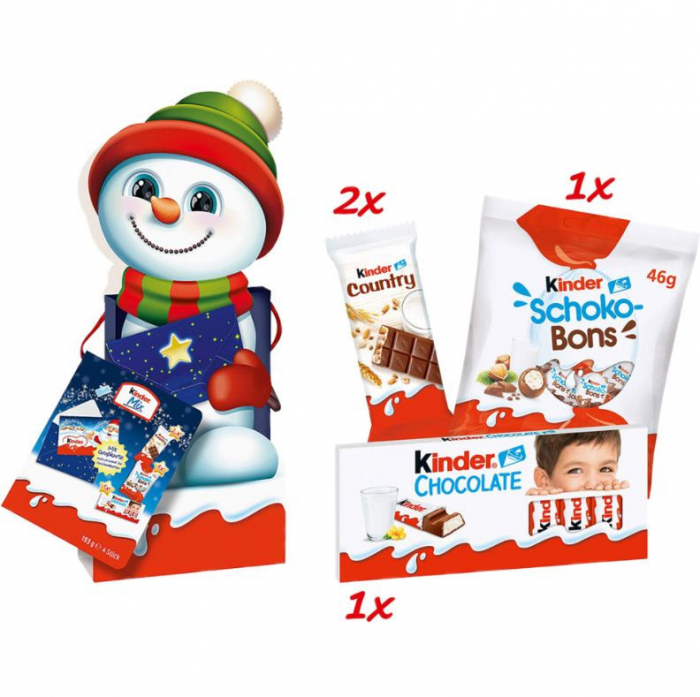 KINDER Mix de Ciocolata in Punga Cadou 193g [2]