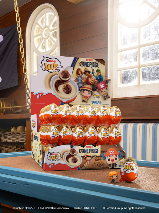 KINDER Joy Ou cu Crema de Lapte si Surpriza Funko One Piece bax. 24x20g [3]