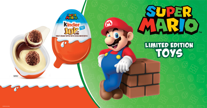 KINDER Joy Ou cu Crema de Lapte si Surpriza Funko Super Mario Bros bax. 24x20g [3]
