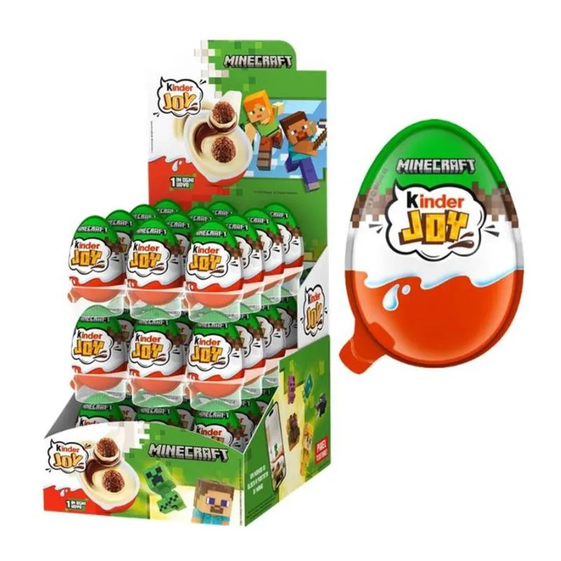 KINDER Joy Ou cu Crema de Lapte si Surpriza Minecraft bax. 24x20g [5]