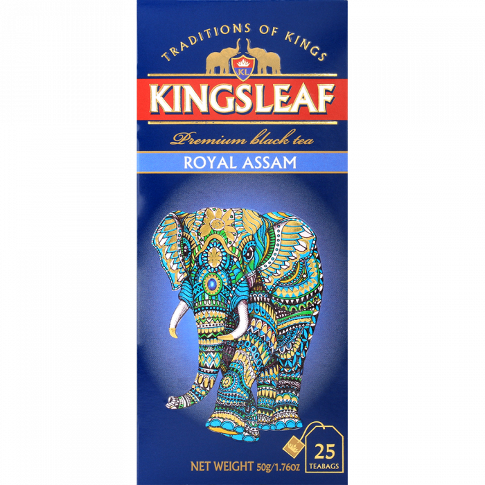 KINGSLEAF Ceai Negru Premium Royal Assam 25 Plicuri [3]