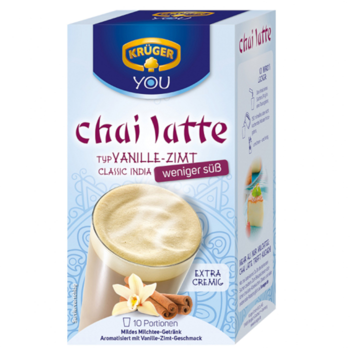 KRUGER Cappuccino Chai Latte cu Vanilie si Scortisoara plic 10x25g [1]
