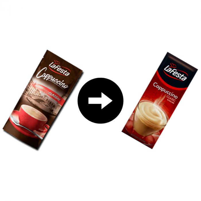 LA FESTA Cappuccino cu Gust Clasic 10x12,5g [2]