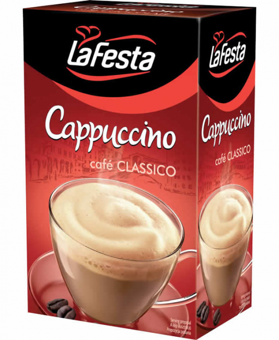 LA FESTA Cappuccino cu Gust Clasic 10x12,5g [4]