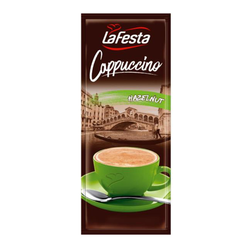 LA FESTA Cappuccino cu Gust de Alune 10x12,5g [6]