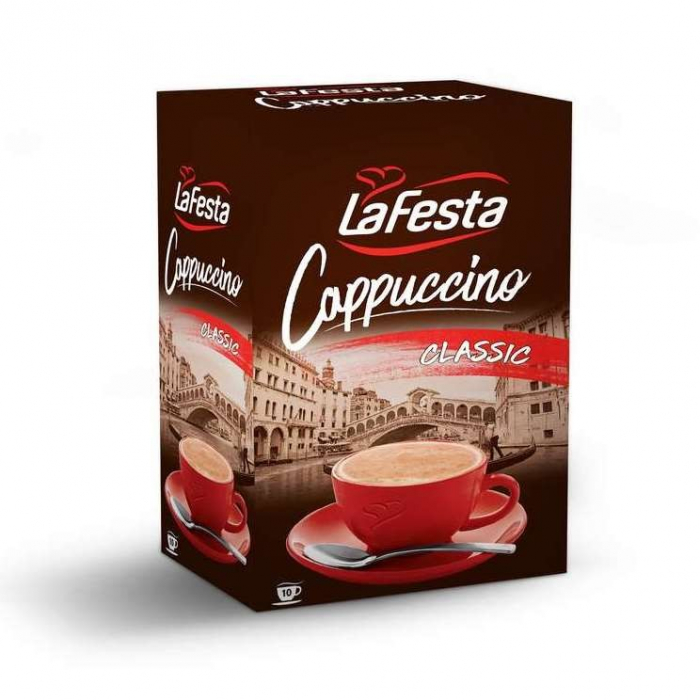 LA FESTA Cappuccino cu Gust Clasic 10x12,5g [8]