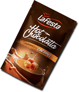 LA FESTA Ciocolata Calda cu Gust de Caramel Plic 10x25g [1]