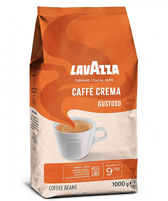 LAVAZZA Caffe Crema Gustoso Cafea Boabe 1Kg [2]