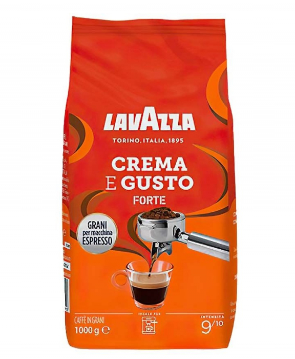 LAVAZZA Crema & Gusto Forte Cafea Boabe 1kg [1]