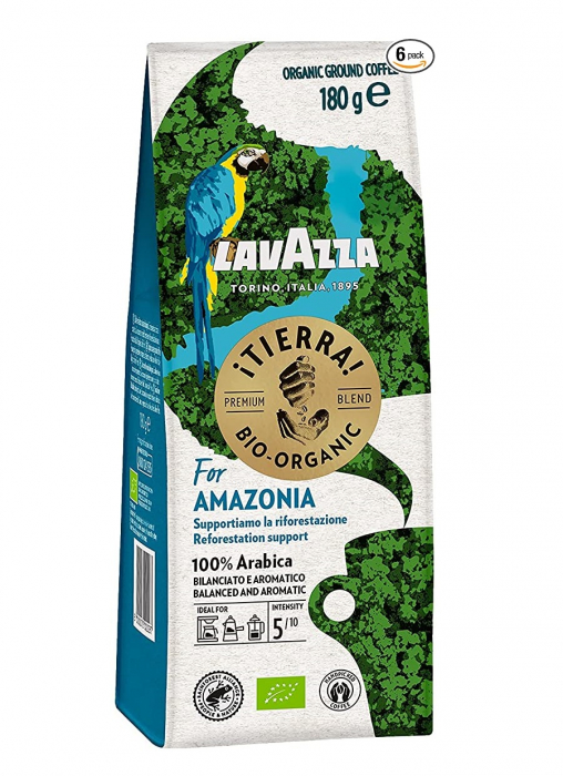 LAVAZZA iTierra! Amazonia Cafea Macinata Bio-Ecologica 180g [1]