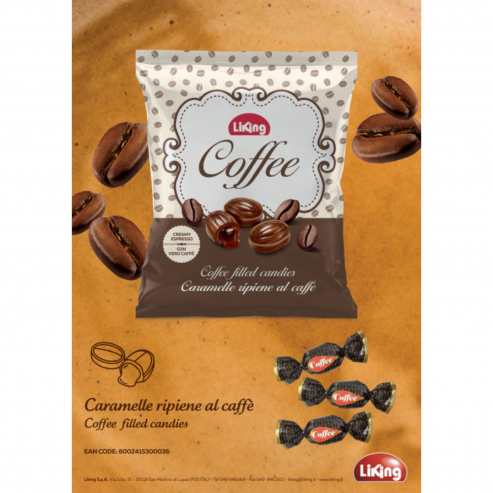 LIKING Dropsuri Umplute cu Cafea Espresso Coffee Premium 150g [4]