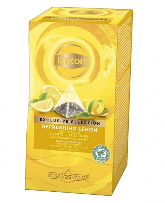 LIPTON Exclusive Selection Refreshing Lemon Pyramid 25x1.8g 45g [1]