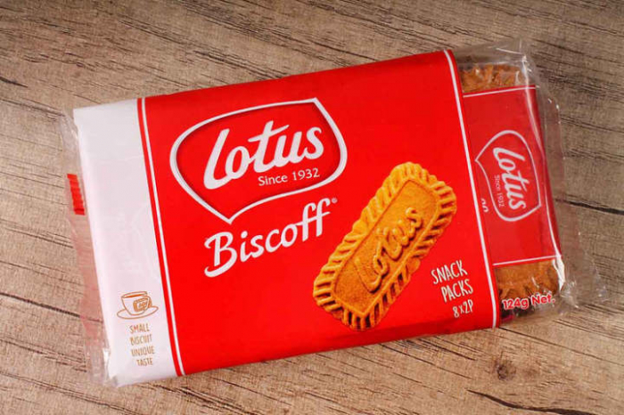 LOTUS Biscuiti Caramelizati pentru Cafea, Ambalati Individual cate 2 Buc 8x2buc 124g [2]