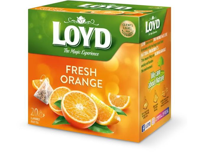 LOYD Ceai de Fructe Refreshing Orange 20x2g [2]