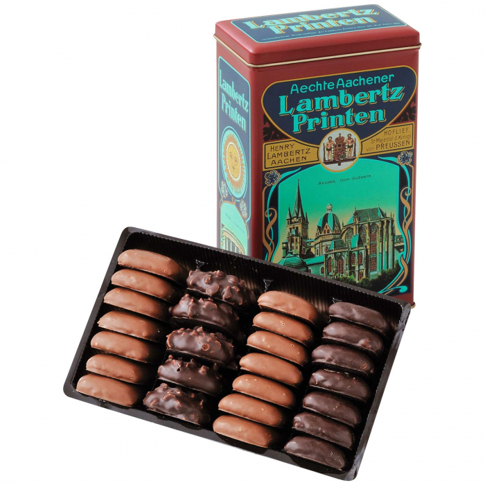 LAMBERTZ Printen Turta Dulce Mix in Cutie Metalica Retro 400g [2]