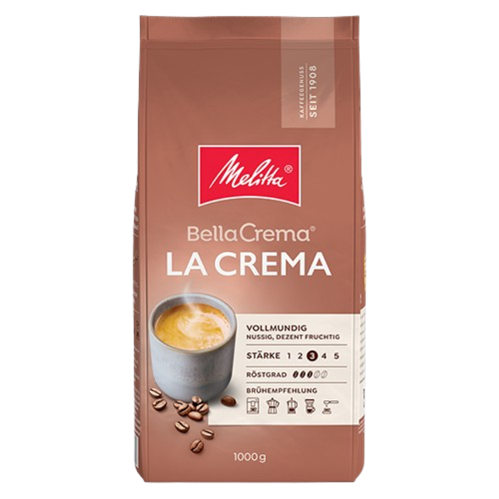 MELITTA Bella Crema La Crema Cafea Boabe 1kg [2]