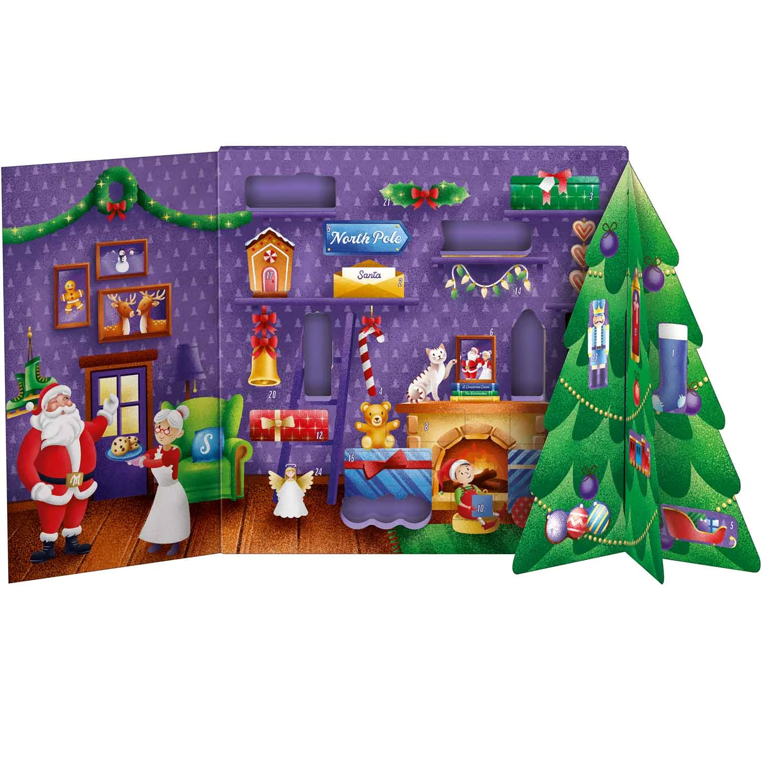 MILKA Calendar Advent cu Ciocolata 163g [2]