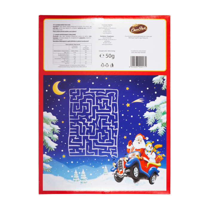 CHOCOPACK Calendar Advent cu Ciocolata 50g [2]