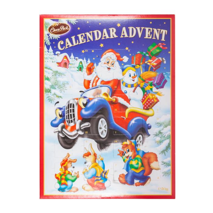 CHOCOPACK Calendar Advent cu Ciocolata 50g [1]