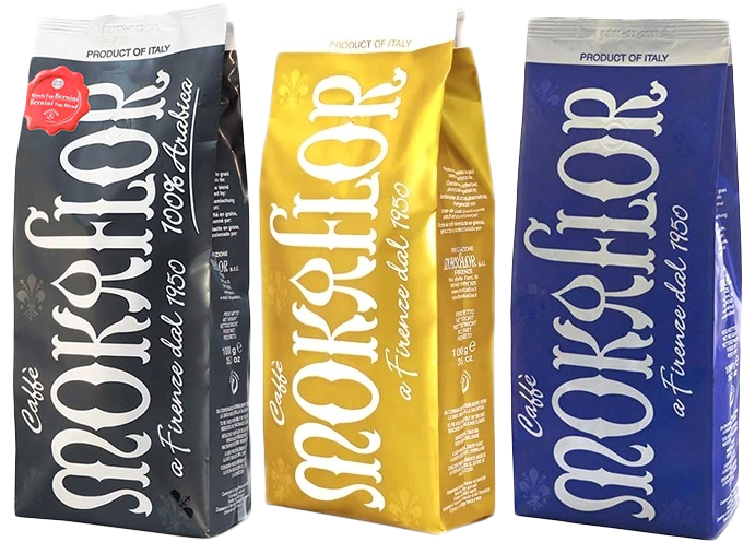 MOKAFLOR 100% Arabica Nero Bernini Cafea Boabe 1Kg [10]