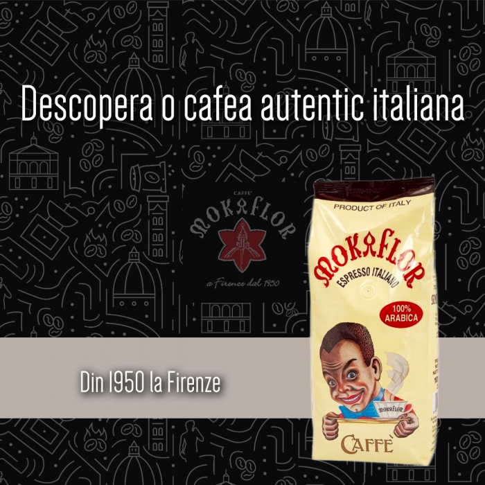 Mokaflor Moretto Espresso Italiano 100% Arabica Cafea Boabe 250g [6]