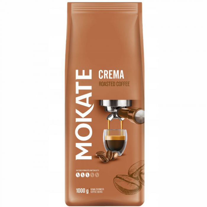 MOKATE Crema Cafea Boabe 1kg [5]