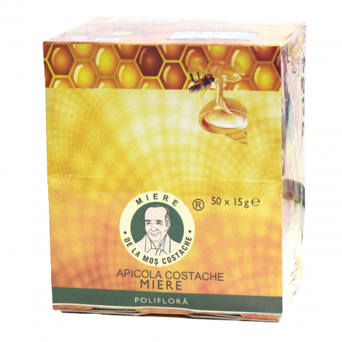 MOS COSTACHE Miere Poliflora Plic 50x15g [2]
