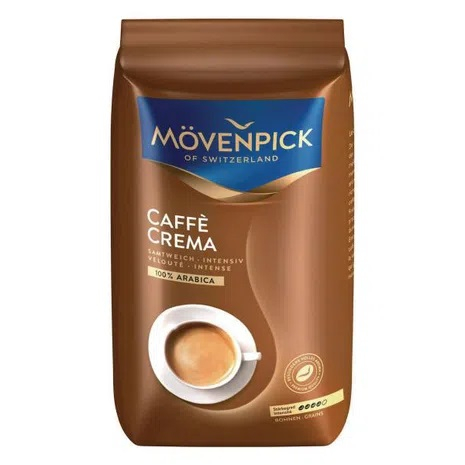 MOVENPICK Espresso Caffe Crema Cafea Boabe 500g [1]