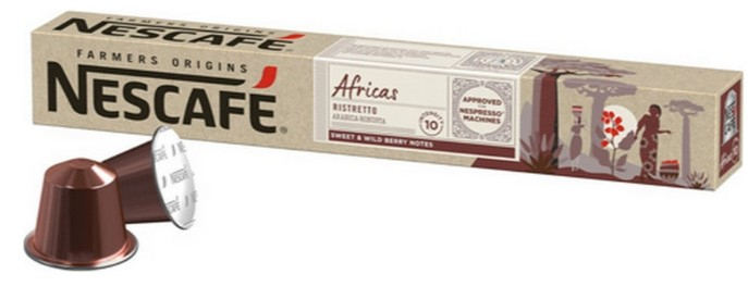 NESCAFE Africas Ristretto Capsule Nespresso 10buc [2]