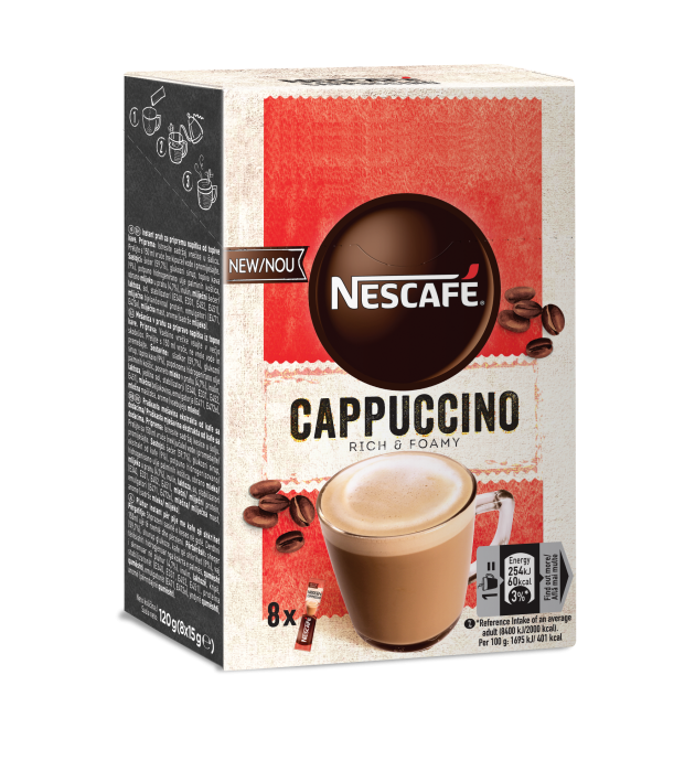 NESCAFE Cappuccino Instant Plic 8x15g [1]