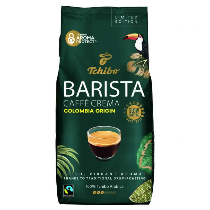 TCHIBO Barista Caffè Crema Columbia Origin Cafea Boabe 1Kg [1]