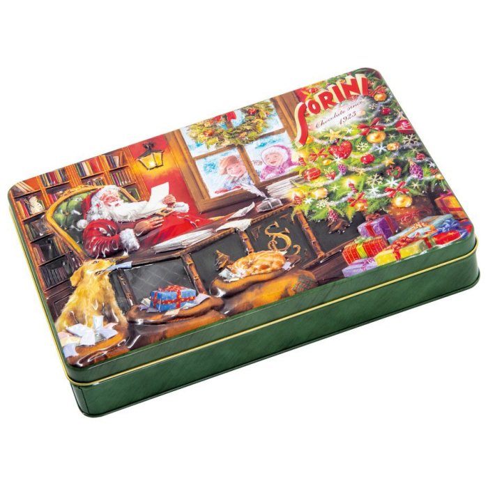 SORINI Praline cu Lapte, Alune si Cereale - Cutie Specială de Crăciun 185g [1]