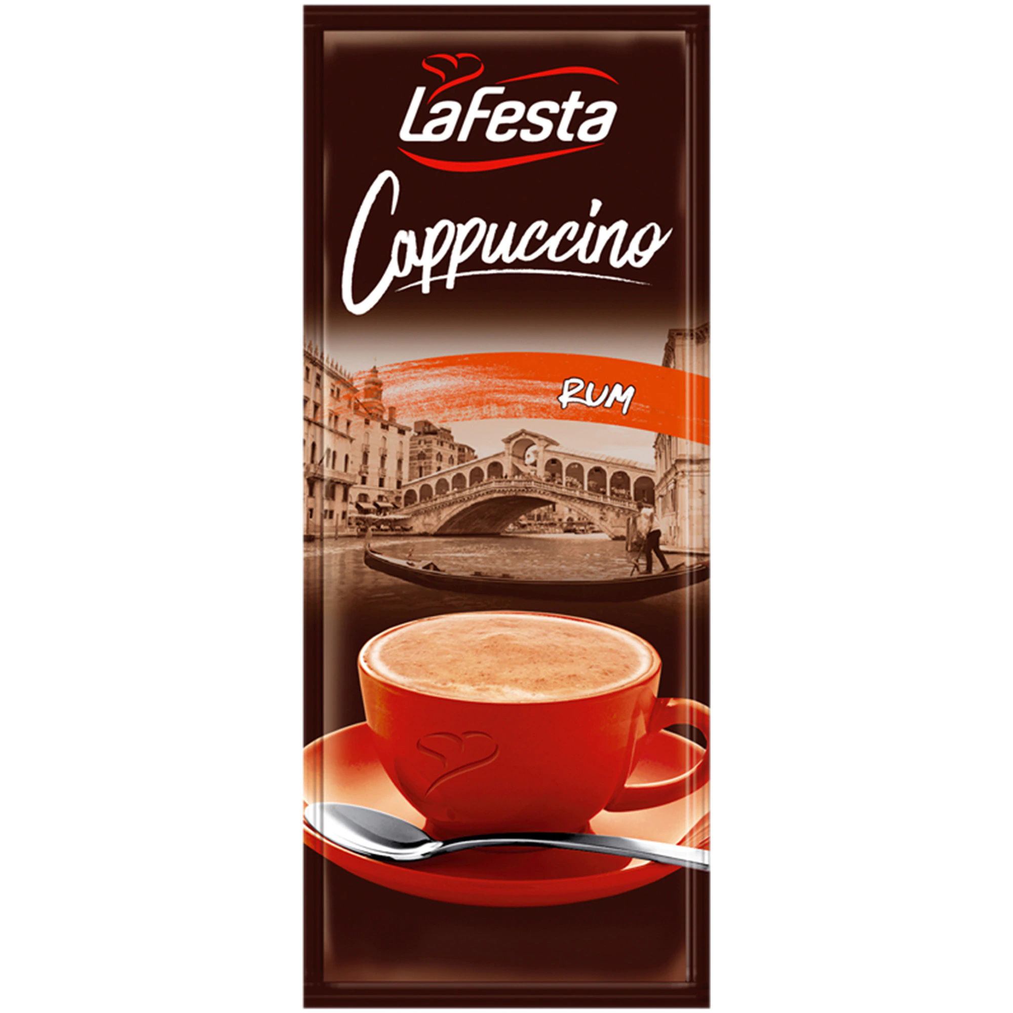 LA FESTA Cappuccino cu Gust de Rom 10x12,5g [2]