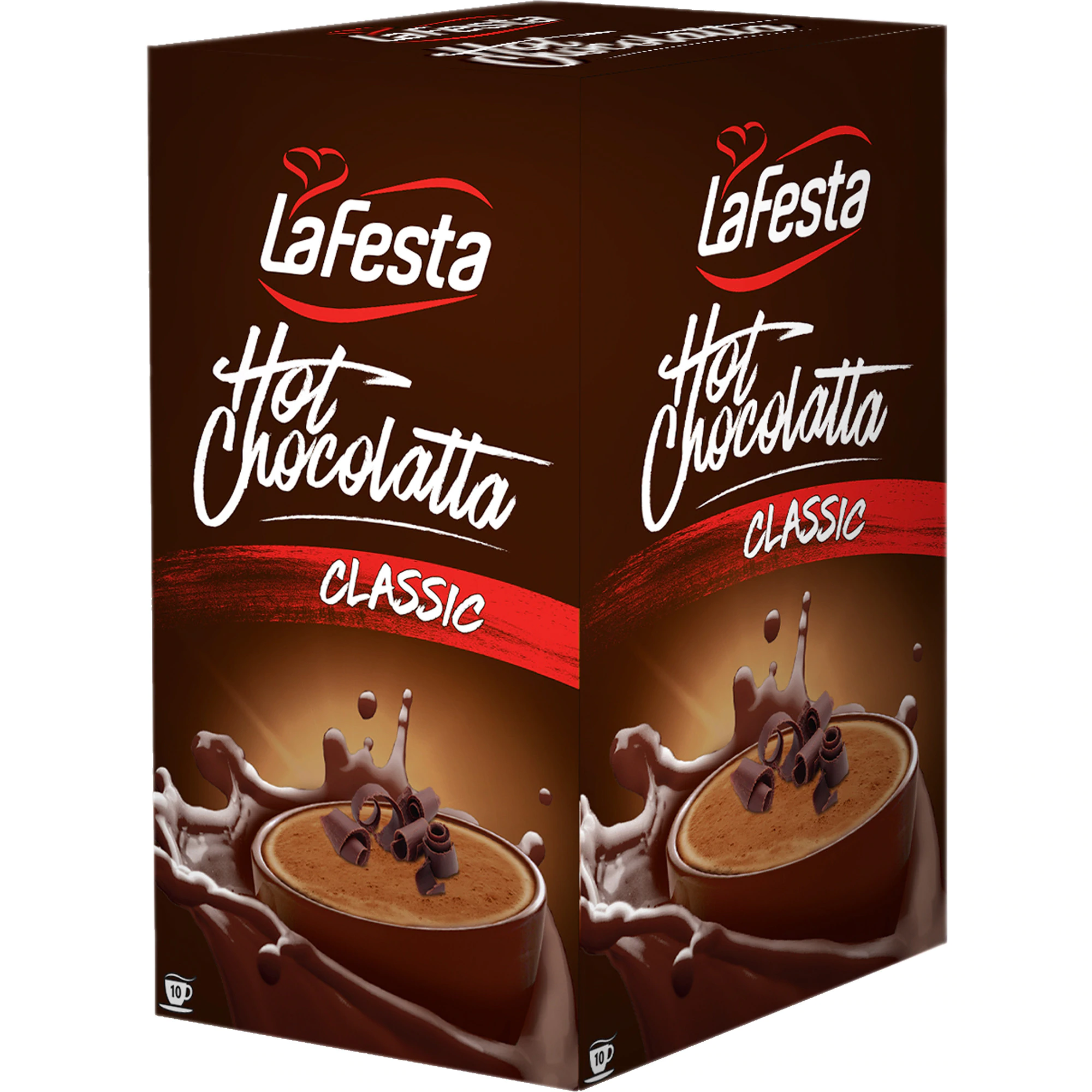 LA FESTA Ciocolata Calda cu Gust Clasic Plic 10x25g [2]