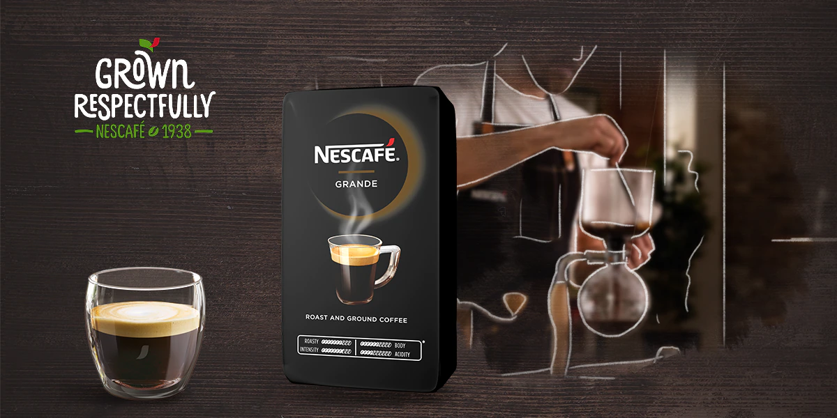NESCAFE Grande Cafea Măcinată 500g [2]