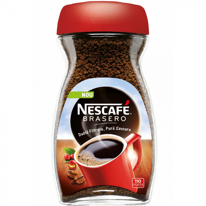 NESCAFE Brasero Cafea Solubila Instant bo. 200g + 50g Gratis [3]