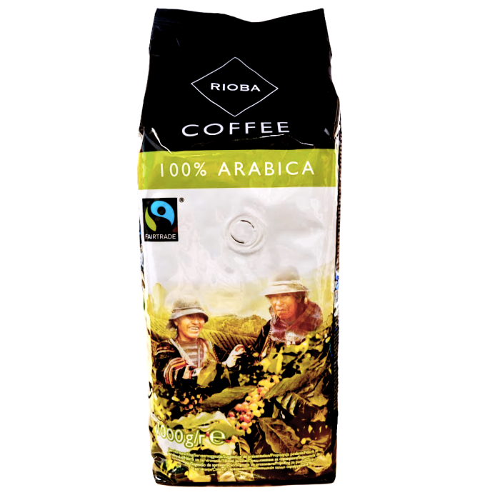 RIOBA Espresso 100% Arabica Cafea Boabe 1Kg [1]