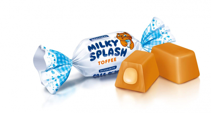 ROSHEN Caramele Toffees cu Lapte Milky Splash 1Kg [3]