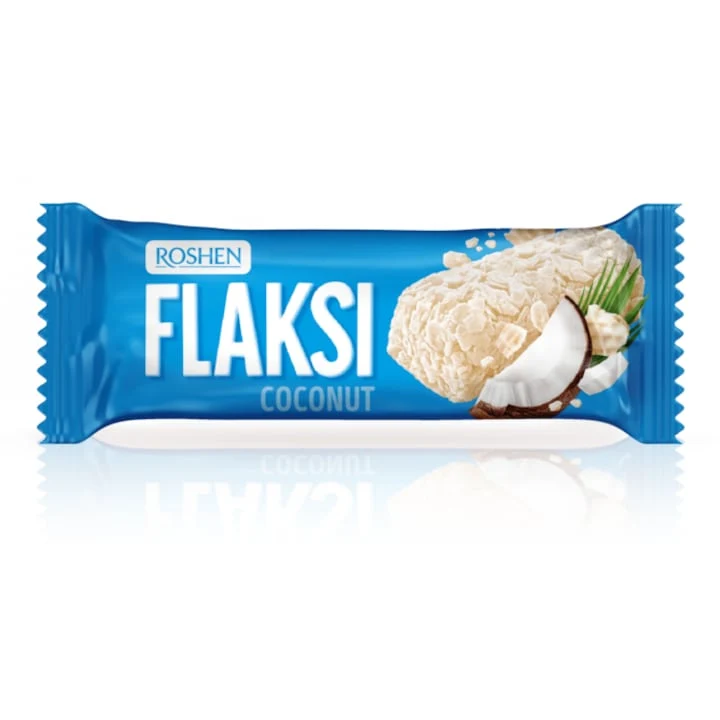 ROSHEN Flaksi Cocos Bomboane cu Fulgi de Napolitana 500g [2]