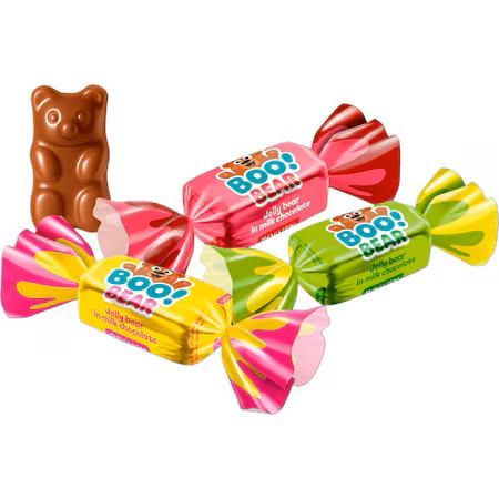 ROSHEN Boo! Bear Bomboane cu Jeleu in Glazura de Ciocolata cu Lapte 1Kg [2]