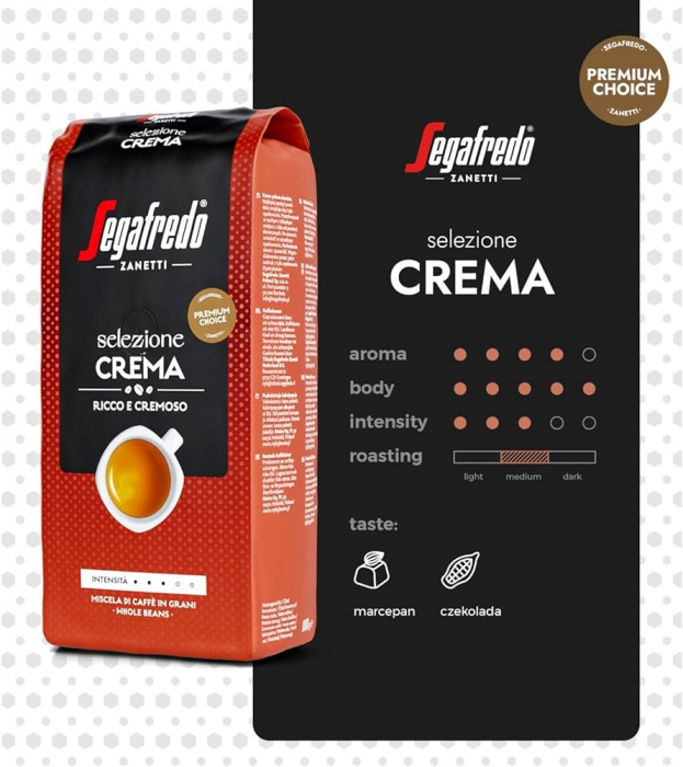 SEGAFREDO Selezione Crema Cafea Boabe 1kg [2]
