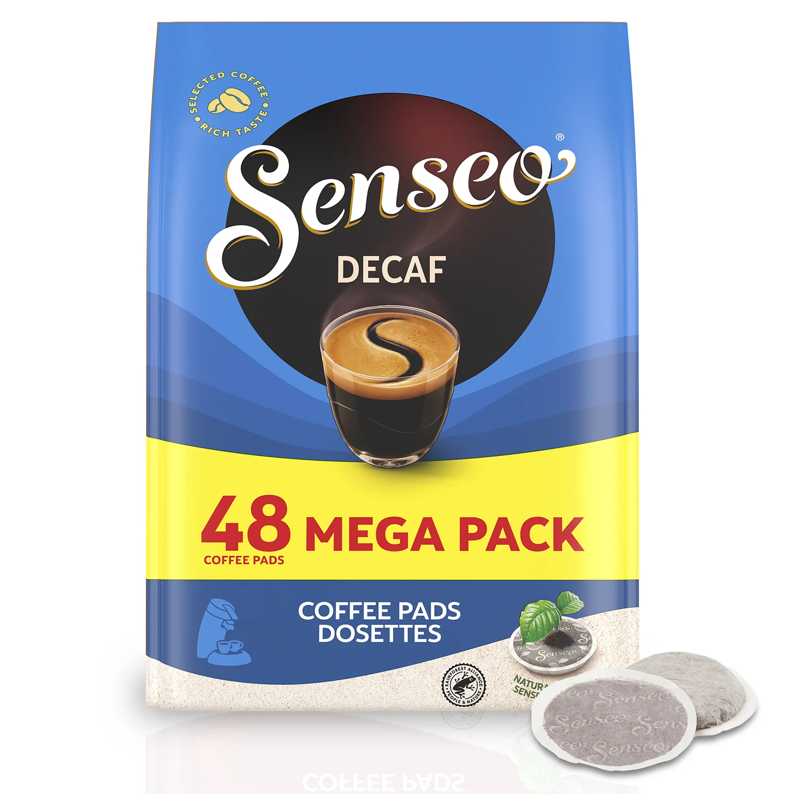 SENSEO Paduri Cafea Decaf 62mm Pachet XXL 48buc [2]