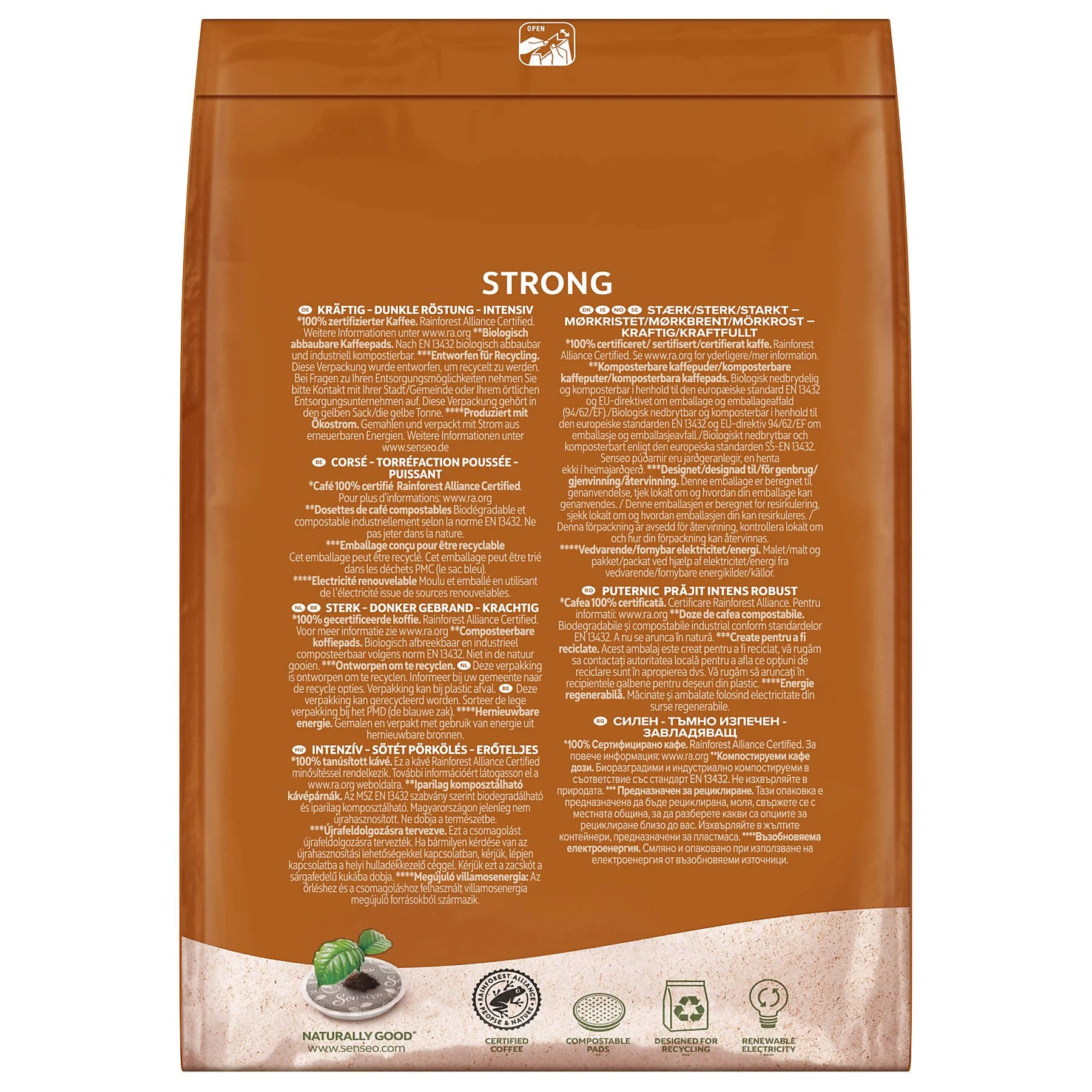 SENSEO Paduri Cafea Strong 62mm Pachet XXL 48buc [4]